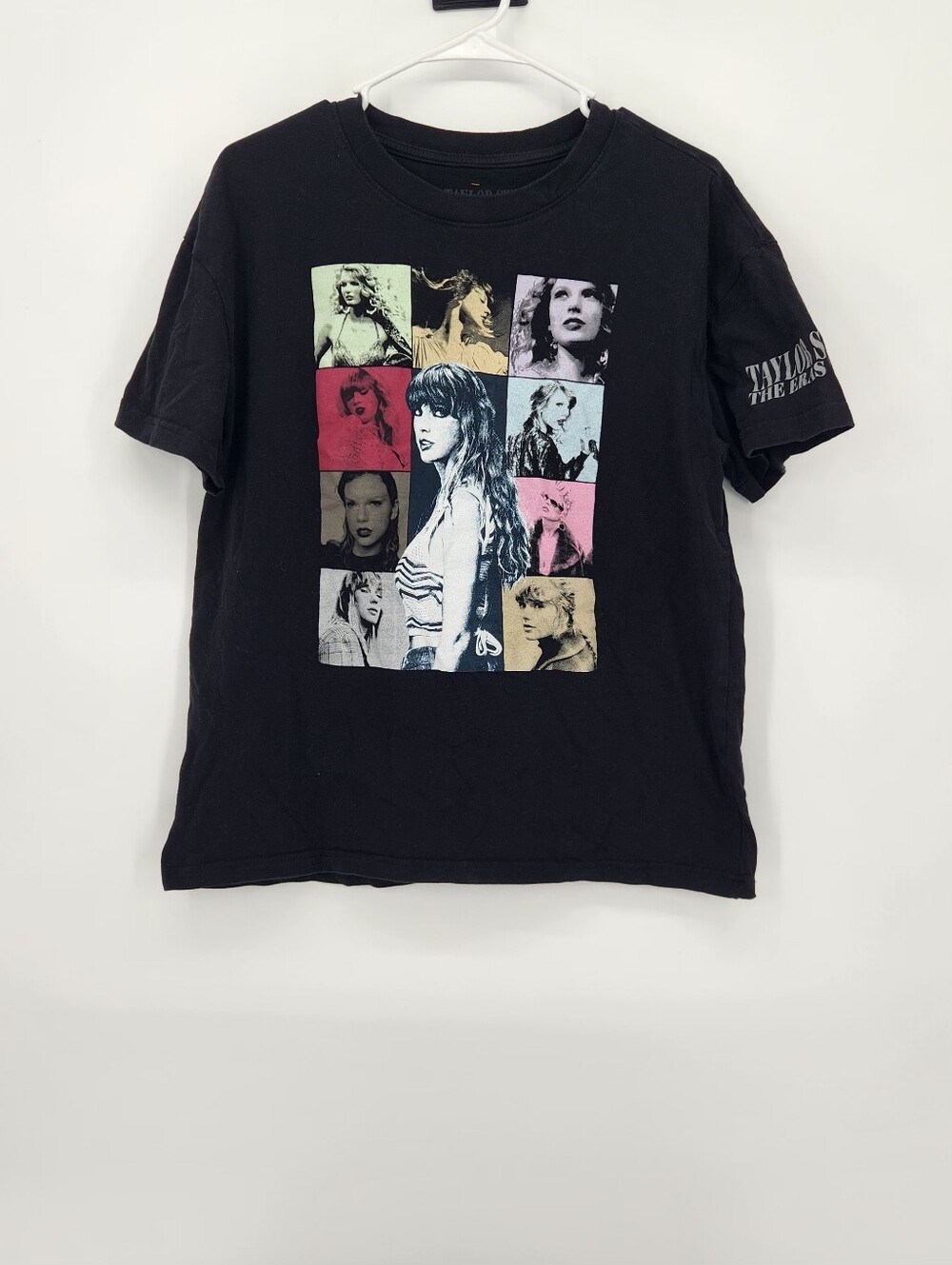 Taylor Swift The Eras Tour Graphic T Shirt Black Size Medium Official Merch
